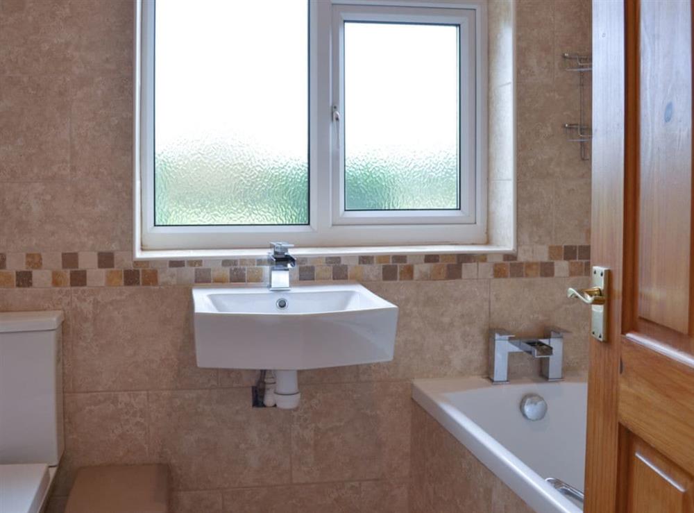 Bathroom at Roseberry View in Stillington, near York, North Yorkshire