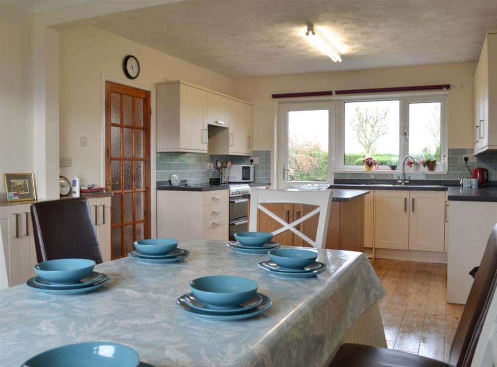 Kitchen & dining area at Roseberry View in Stillington, near York, North Yorkshire