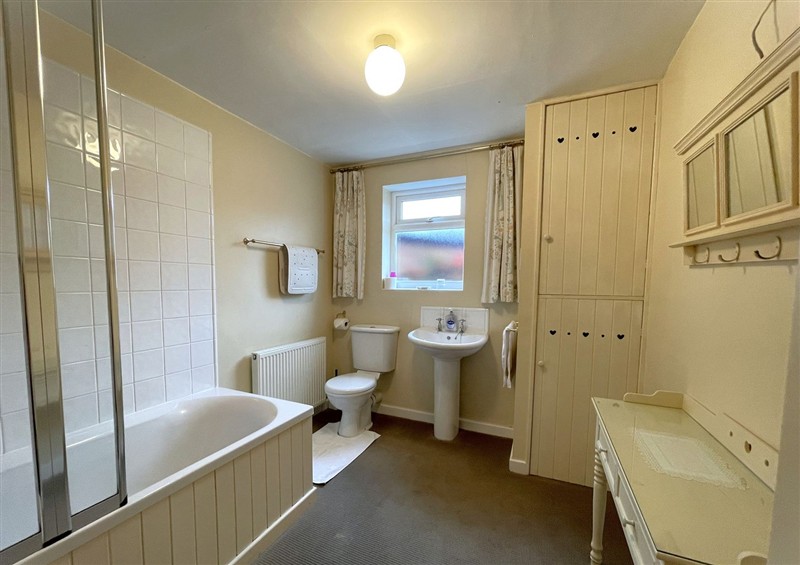 The bathroom at Roseberry, Whitby