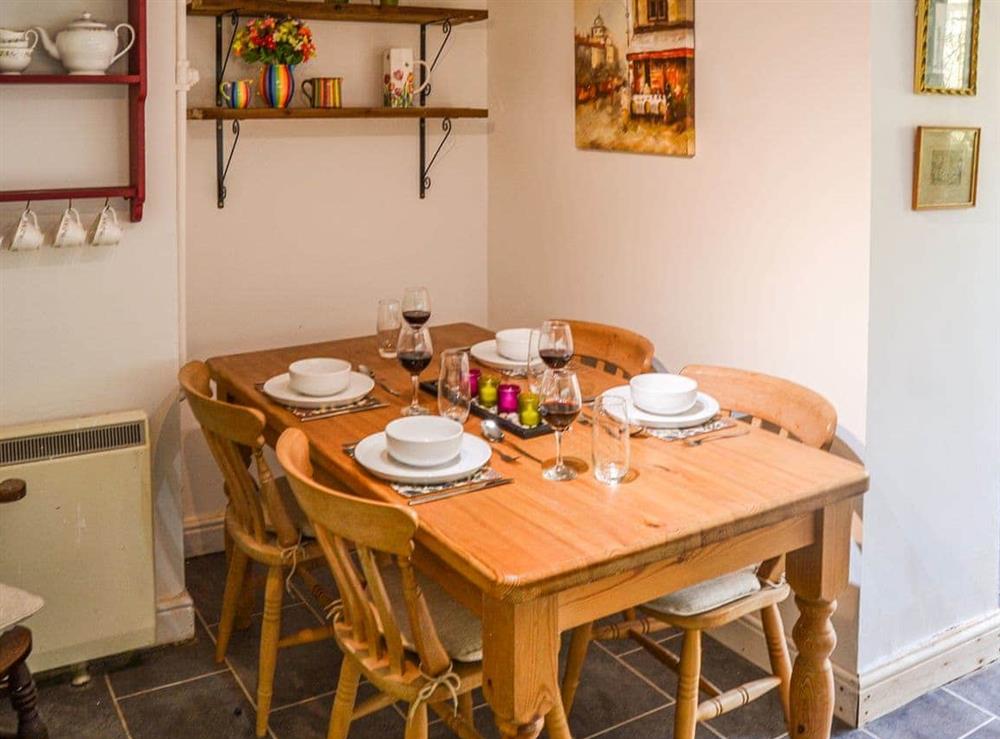 Dining Area at Rosebud Cottage in Mundesley, Norfolk