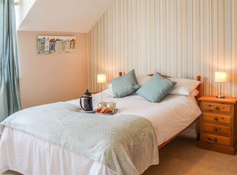 Double bedroom at Rosebud Cottage in Mundesley, Norfolk