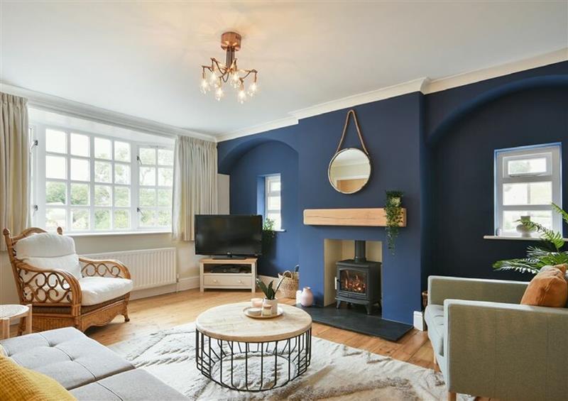 Relax in the living area at Rosedale Lodge, Alnmouth
