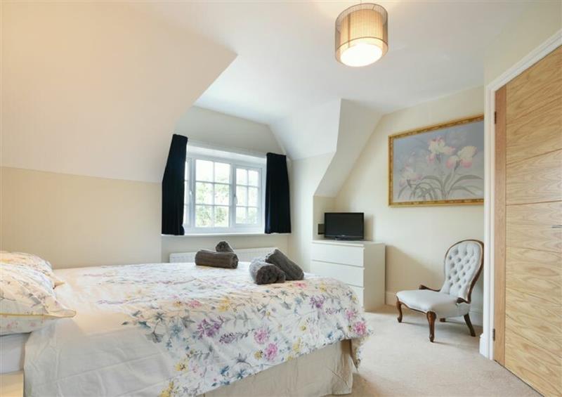 This is a bedroom at Rosedale Lodge, Alnmouth