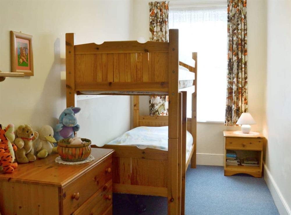 Bunk bedroom at Rosedene in Bembridge, Isle Of Wight
