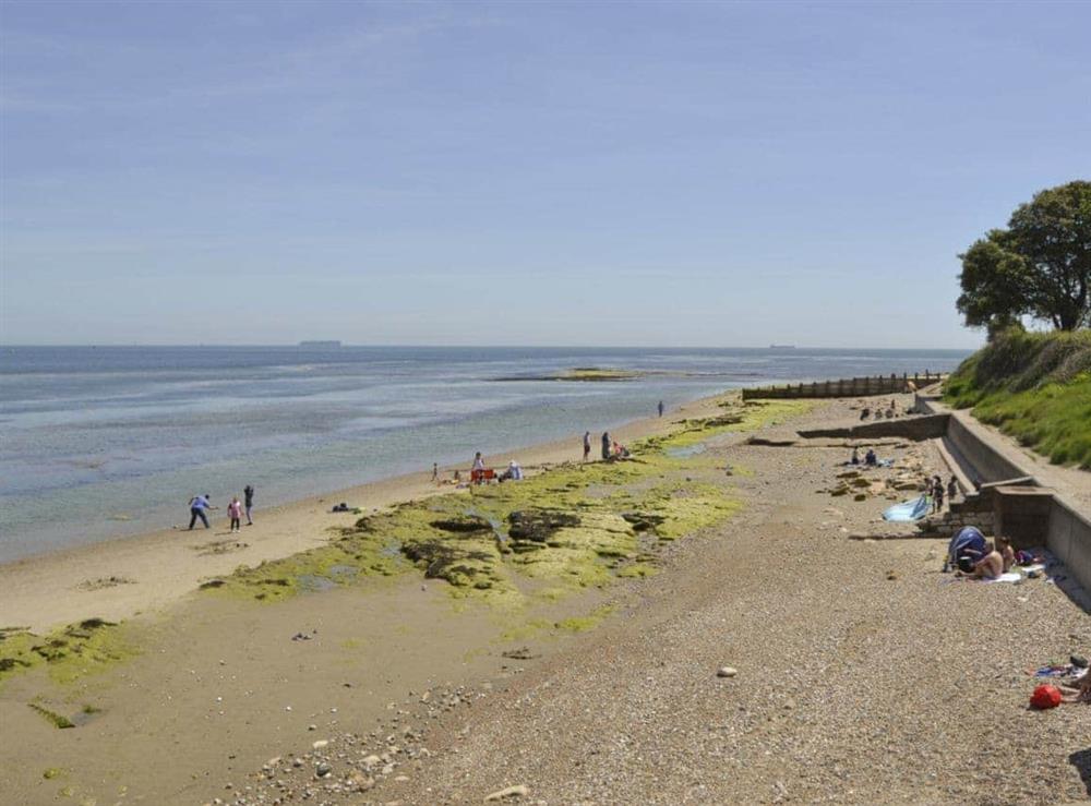 Local shore and beach area at Rosedene in Bembridge, Isle Of Wight