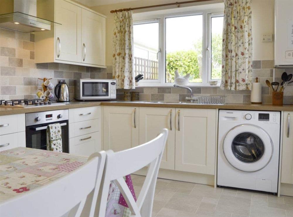Well-equipped fitted kitchen at Rosedene in Bembridge, Isle Of Wight