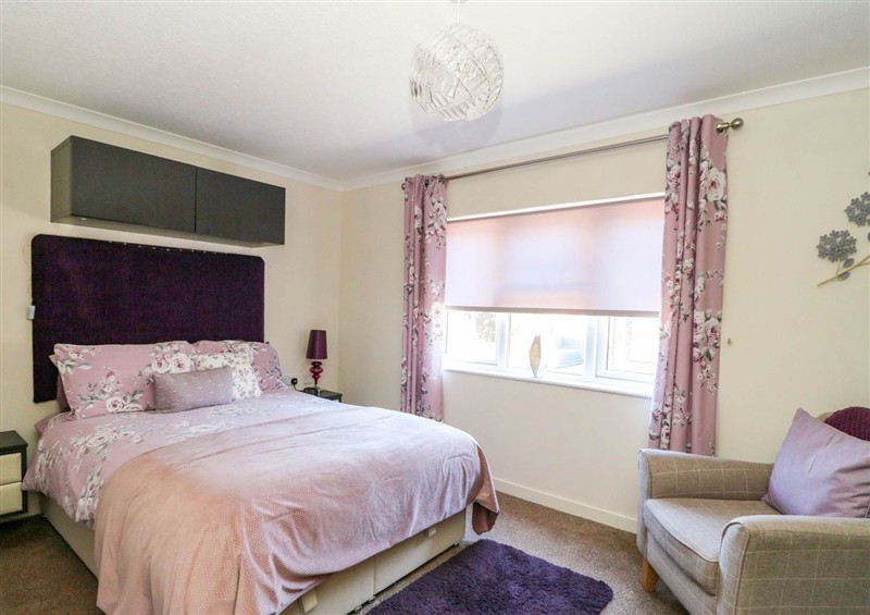 A bedroom in RoseGrace Lodge at RoseGrace Lodge, Auchterarder
