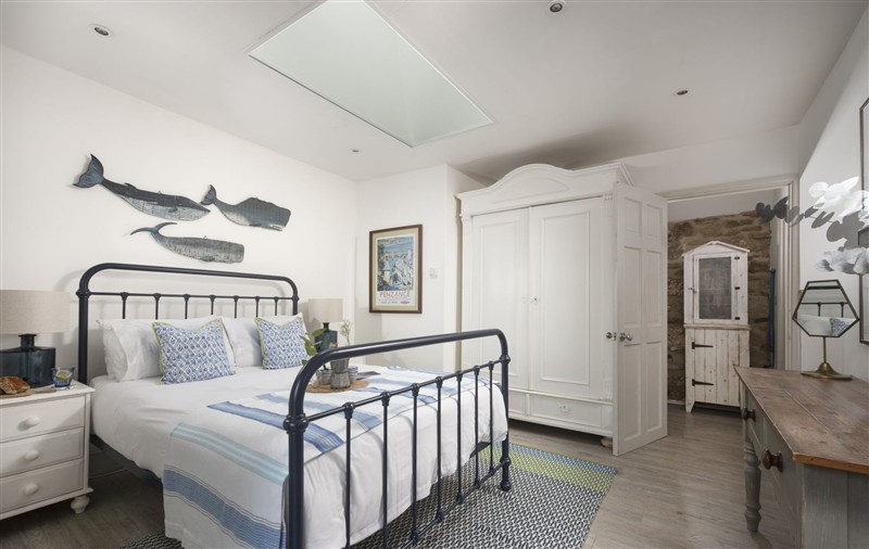 A photo of the bedroom at Rosehendra, Cornwall