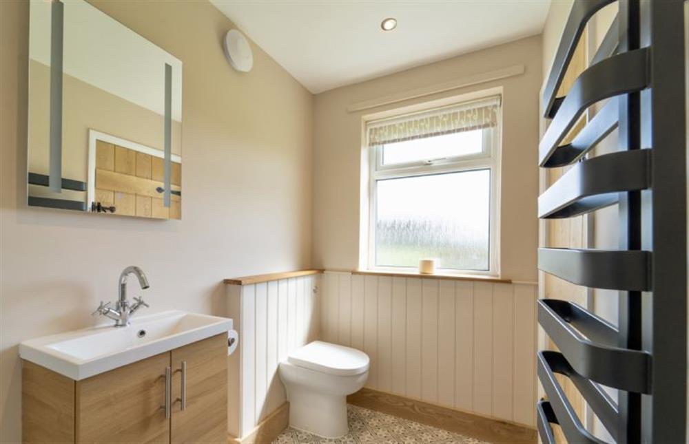 Shower room at Rosehill House, Docking near Kings Lynn