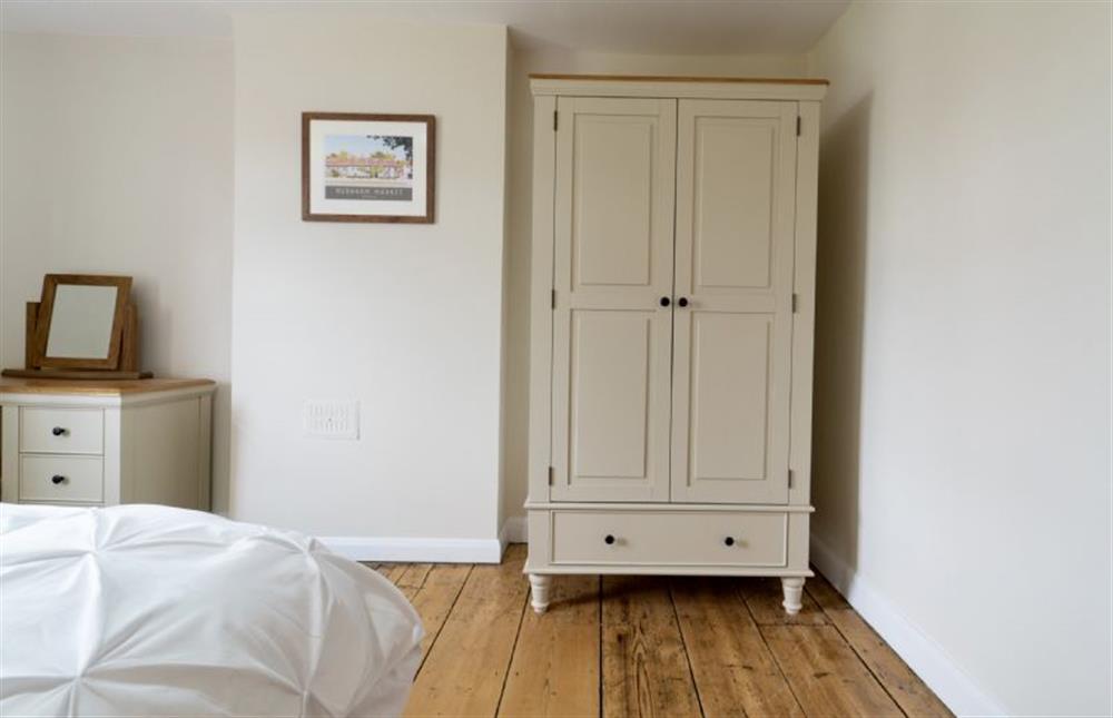 Storage in bedroom two at Rosehill House, Docking near Kings Lynn
