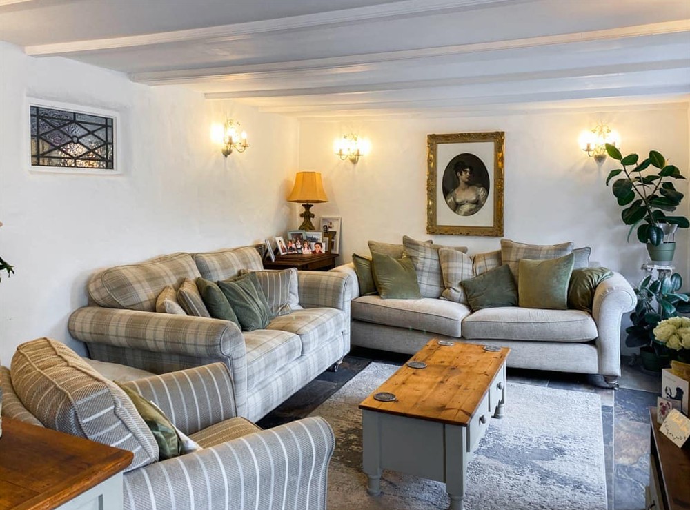 Living area at Rosehill in Truro, Cornwall