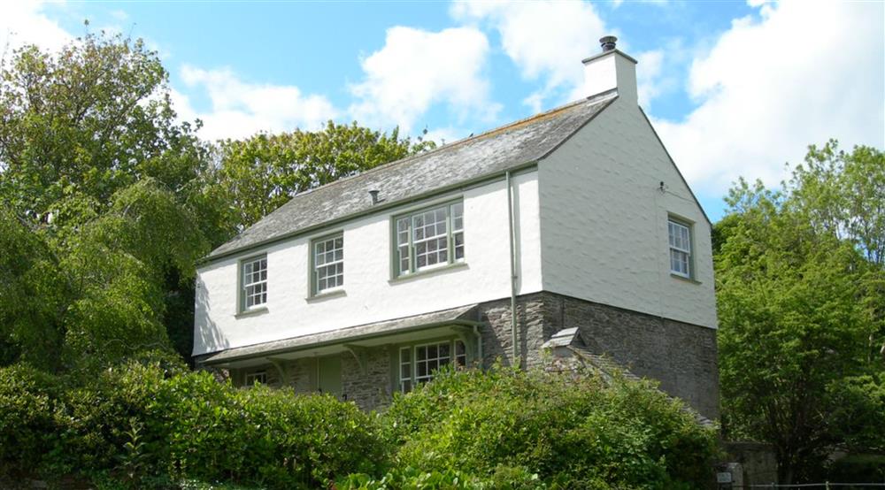 The exterior of Roseland Porth Farm Cottage, Cornwall at Roseland Porth Farm Cottage in Truro, Cornwall