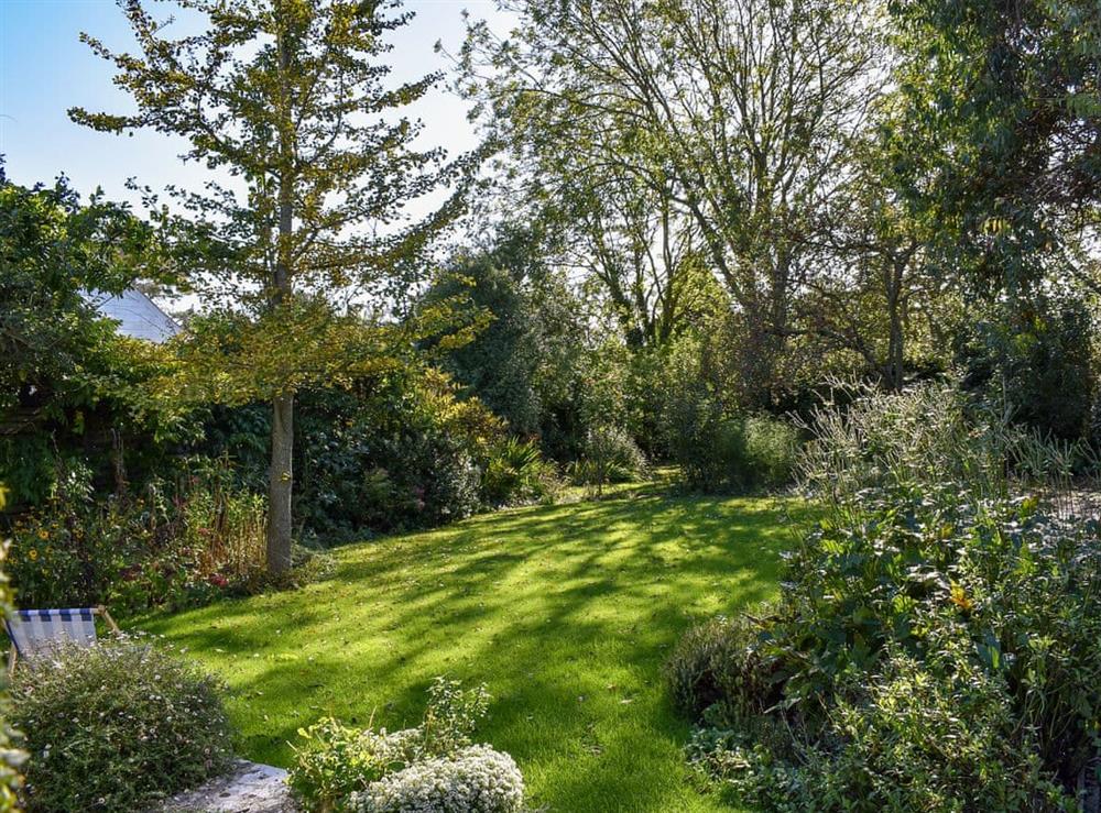Garden at Roselands in Dorchester, Dorset