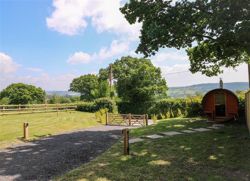 The setting of Roselea Luxury Pod Lodge