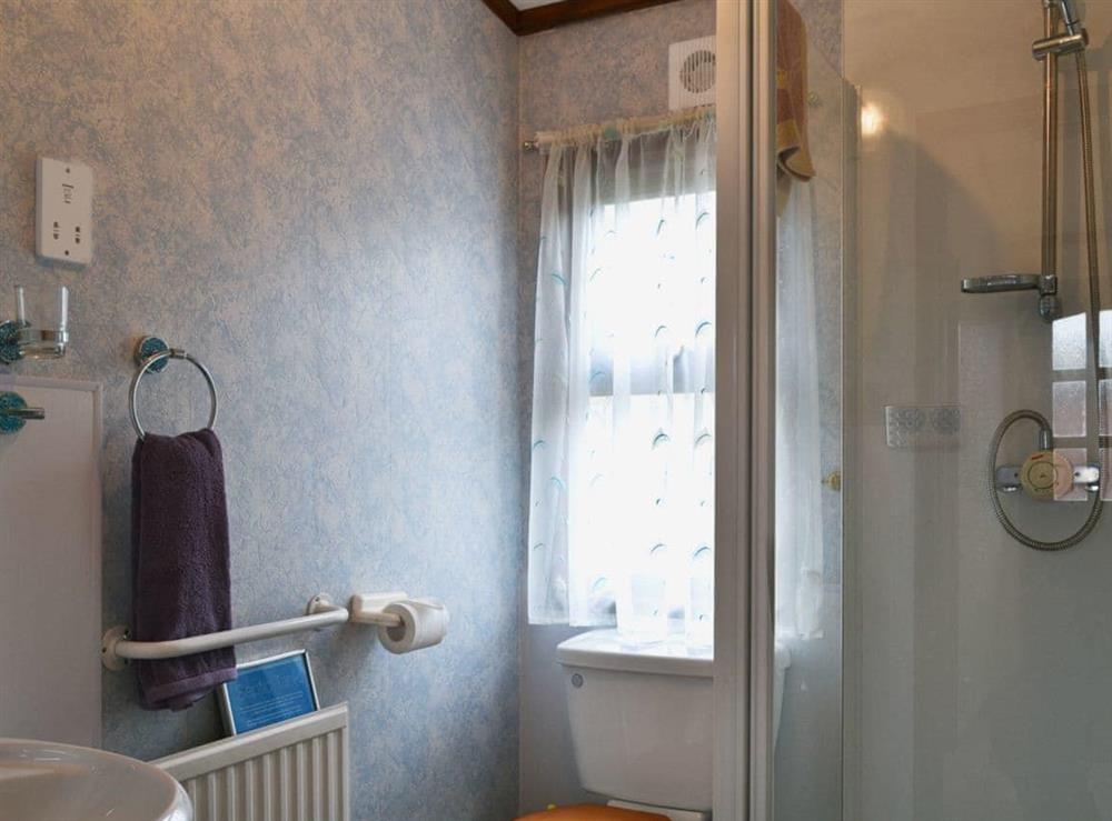 Shower room at Rosella in Moota, near Cockermouth, Cumbria
