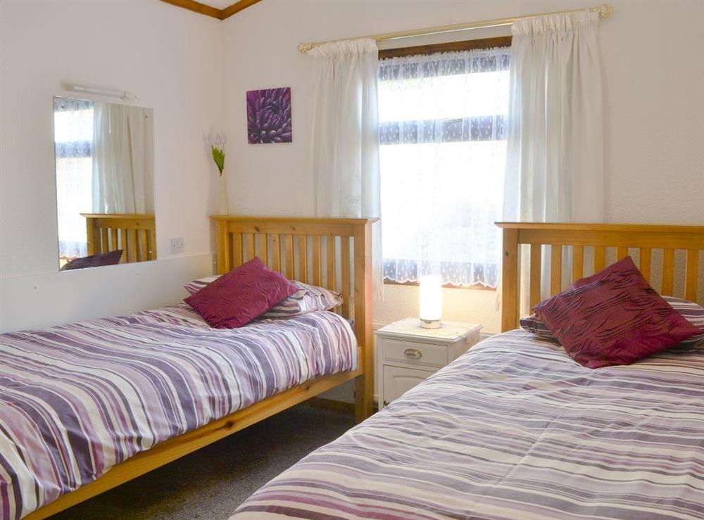 Twin bedroom at Rosella in Moota, near Cockermouth, Cumbria