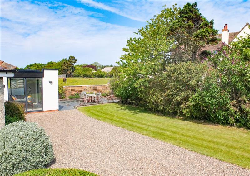 This is the garden at Rosemary Cottage, Beadnell