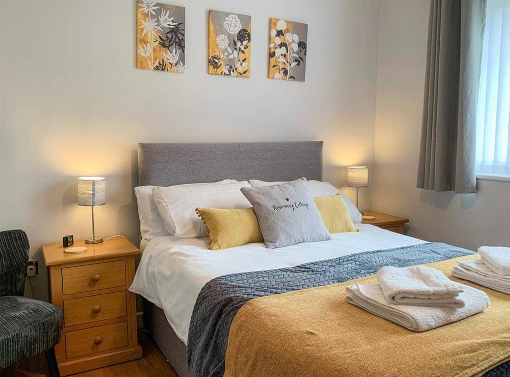 Double bedroom at Rosemary Cottage in Highhampton, near Beaworthy, Devon
