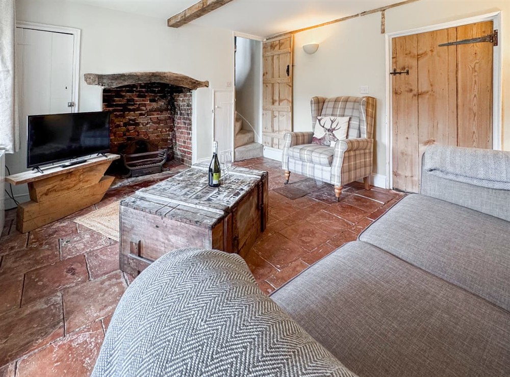 Living room at Rosemary Cottage in Mattishall, Norfolk