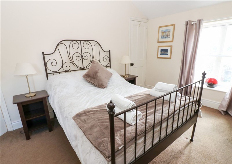 One of the bedrooms at Rosemary Cottage, Redmire near Leyburn