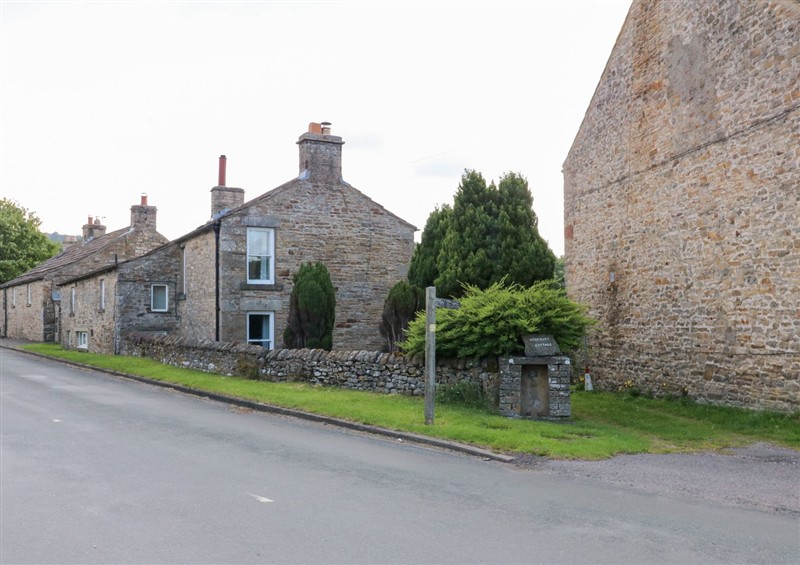 Outside Rosemary Cottage at Rosemary Cottage, Redmire near Leyburn