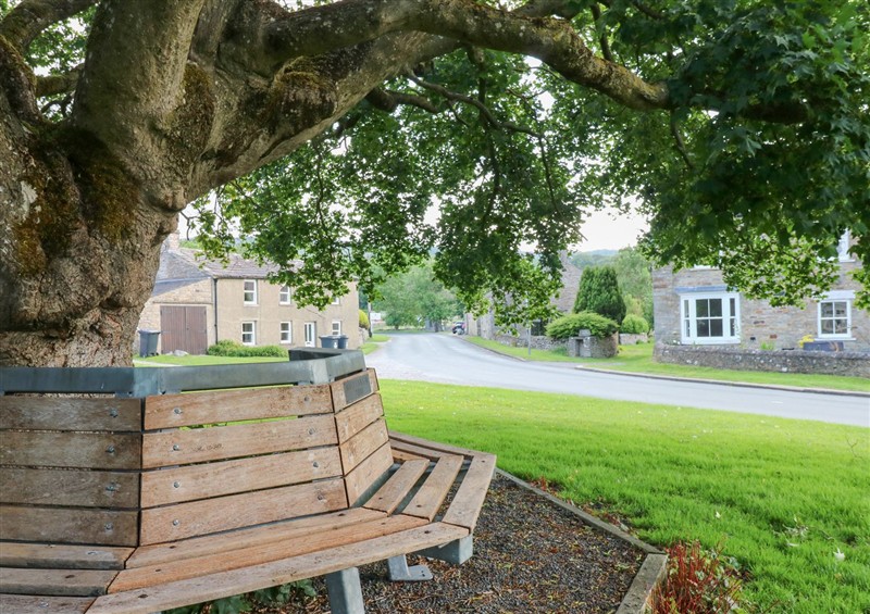 The garden at Rosemary Cottage, Redmire near Leyburn