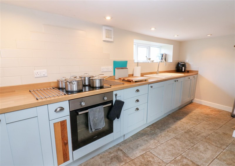 The kitchen at Rosemary Cottage, Redmire near Leyburn