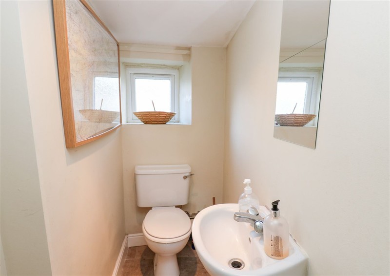 This is the bathroom at Rosemary Cottage, Redmire near Leyburn