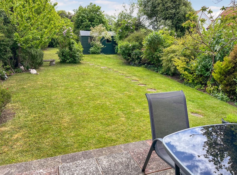 Patio at Rosemary House in Broadstairs, Kent