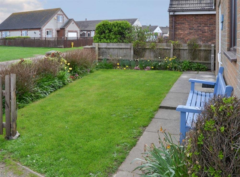 Garden at Rosemary’s Sea View in Bacton, Norfolk