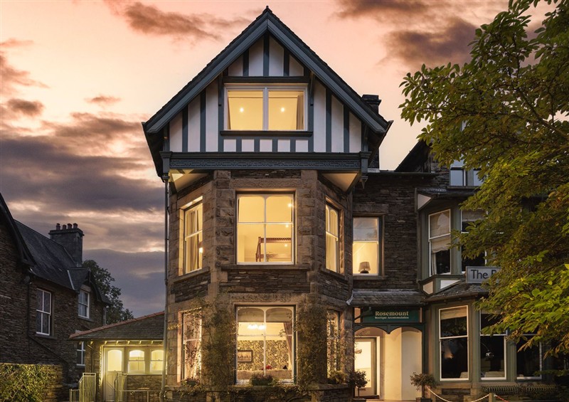 Outside at Rosemount Boutique, Windermere