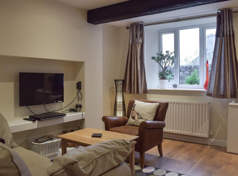 Cosy living room at Rosemount Cottage in Salterforth, near Barnoldswick, Lancashire