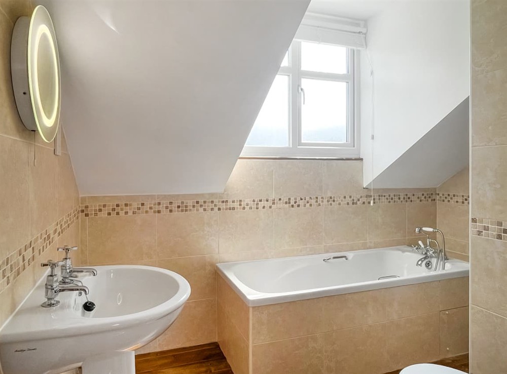 Bathroom at Rosemount Lodge in Whitby, North Yorkshire
