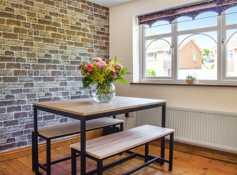 Dining Area at Rosemount Lodge in Whitby, North Yorkshire