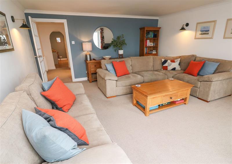 This is the living room at Rosemount, Marazion