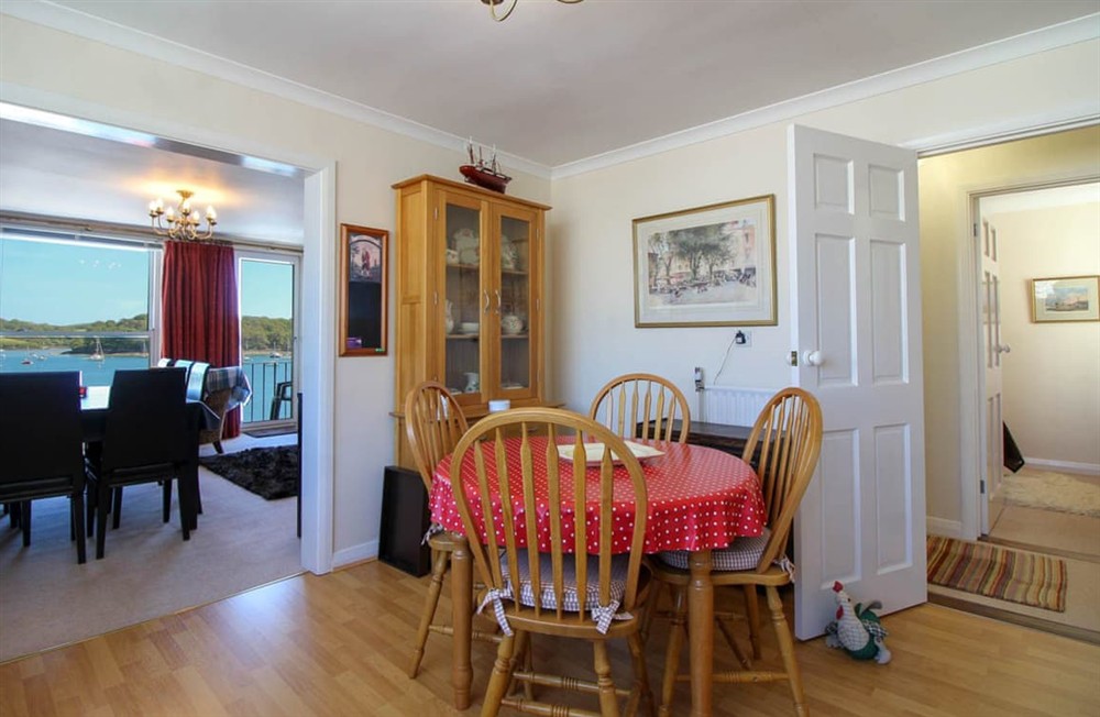 Dining Area at Rosemullion in St Mawes, Cornwall