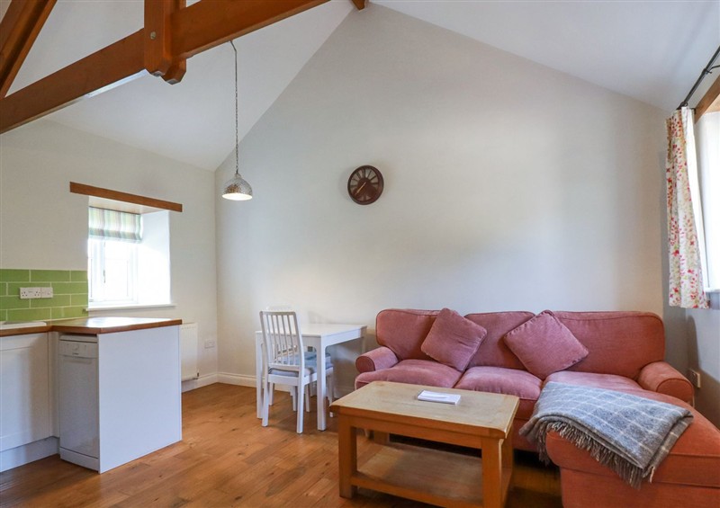 Enjoy the living room at Roses Stable, Bodrean near Truro