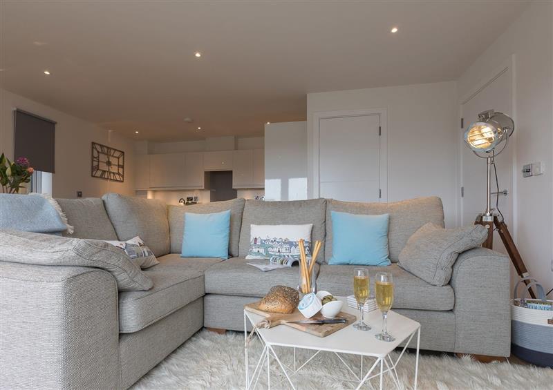 Relax in the living area at Rosewall Retreat, St Ives