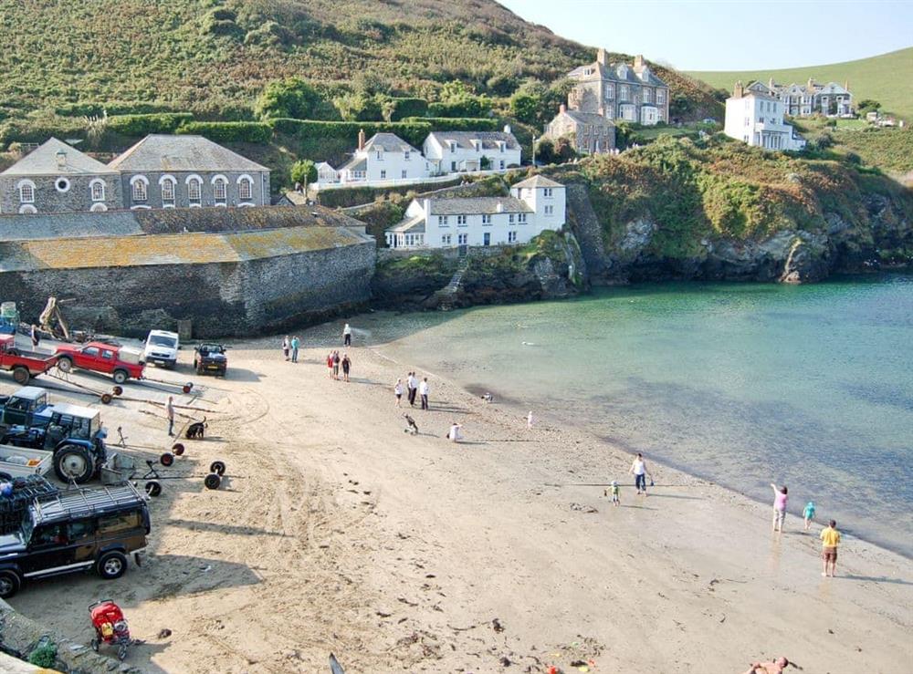 Port Isaac View at Rosewater Lodge in St Teath, Cornwall
