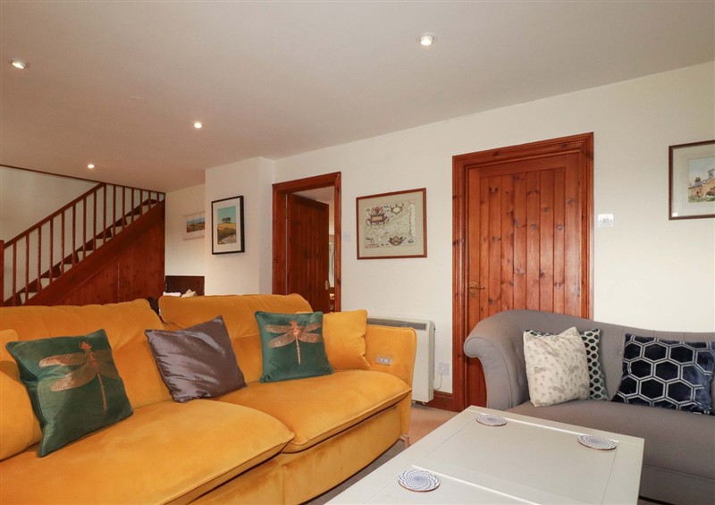 Enjoy the living room at Rosewin Farmhouse, near St Minver