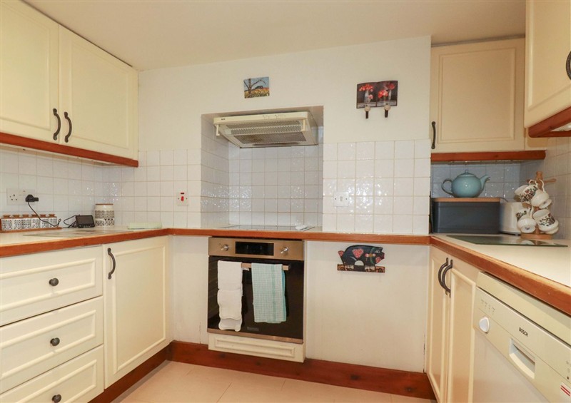 The kitchen at Rosewin Farmhouse, near St Minver