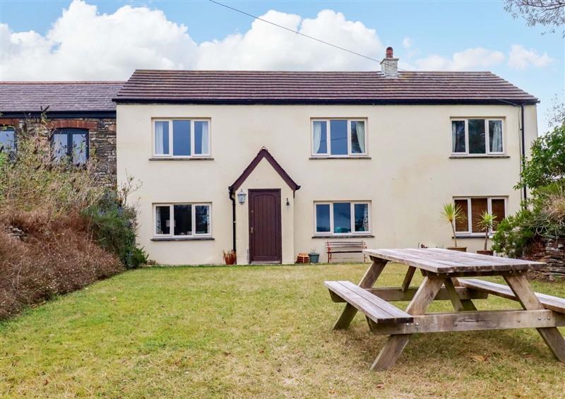 This is Rosewin Farmhouse at Rosewin Farmhouse, near St Minver