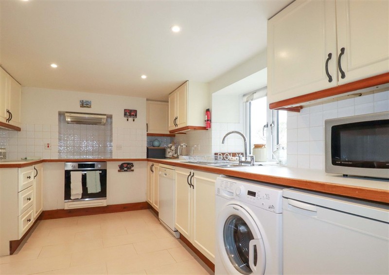 This is the kitchen at Rosewin Farmhouse, near St Minver