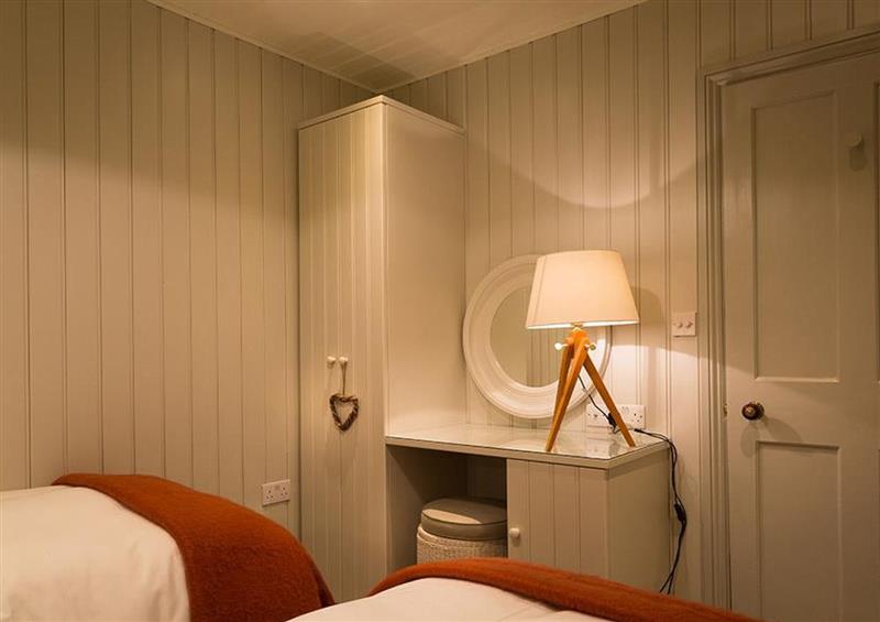 One of the bedrooms at Rosewood by the River, Ambleside