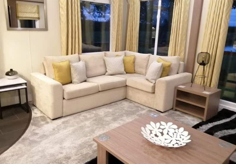 Inside Lakeside View VIP at Rosewood Waters in Woodhall Spa, Lincolnshire