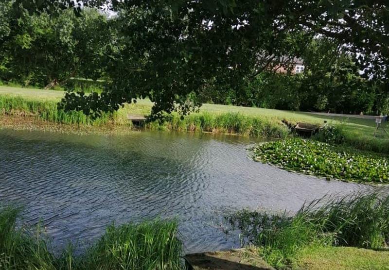 Riverside setting at Rosewood Waters in Woodhall Spa, Lincolnshire