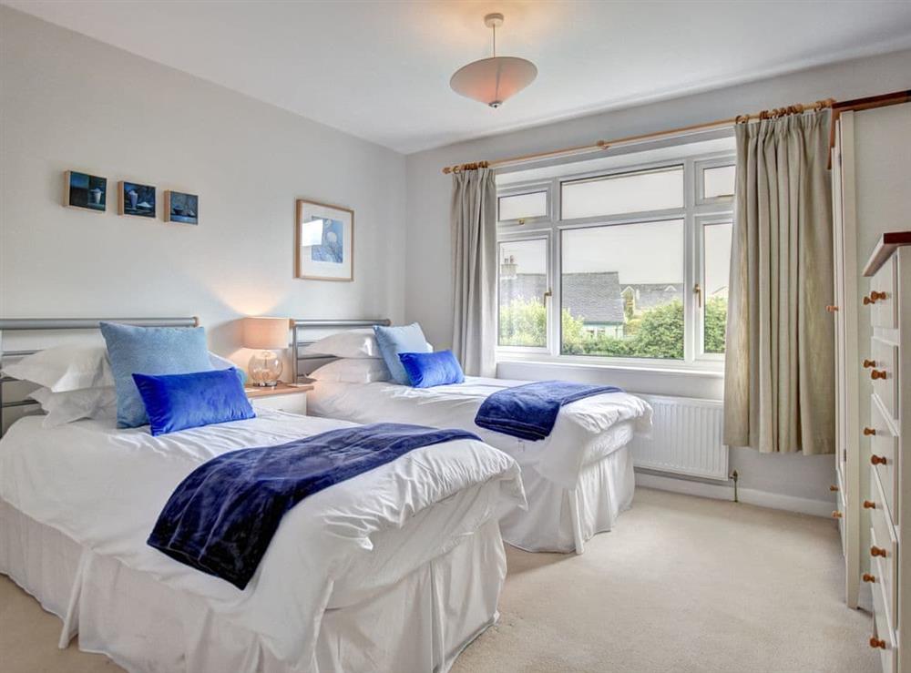 Light and airy twin bedroom at Roseworth in Keswick, Cumbria