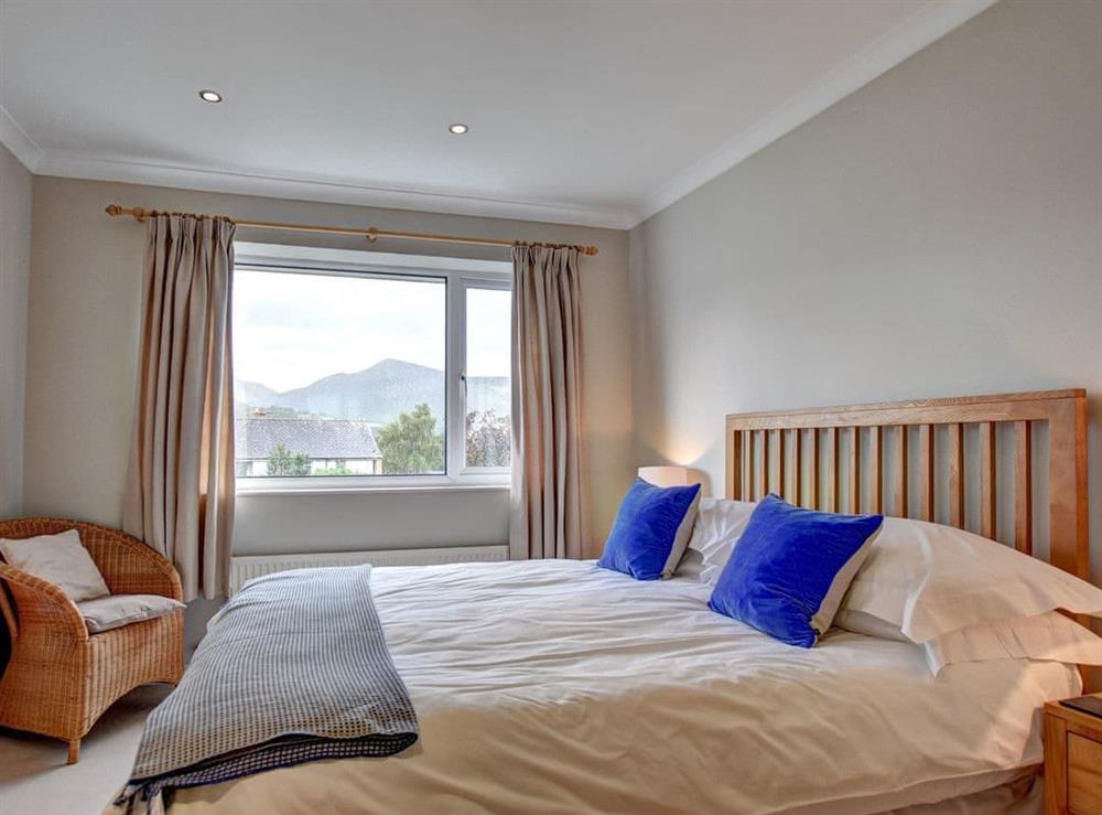 Peaceful double bedroom at Roseworth in Keswick, Cumbria