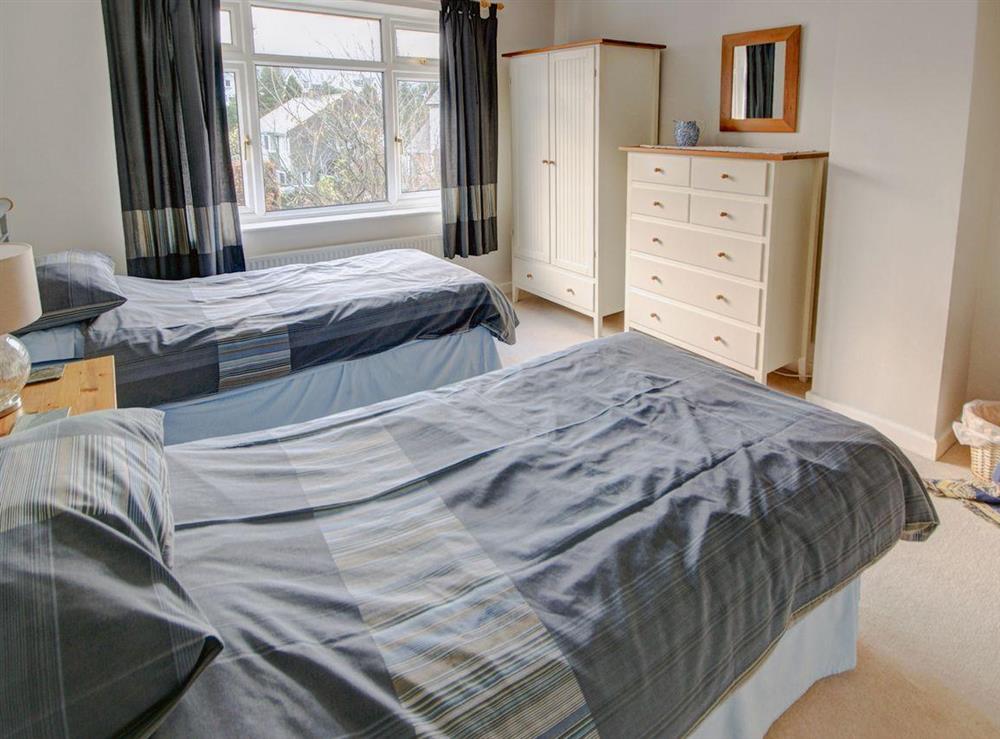 Twin bedroom at Roseworth in Keswick, Cumbria