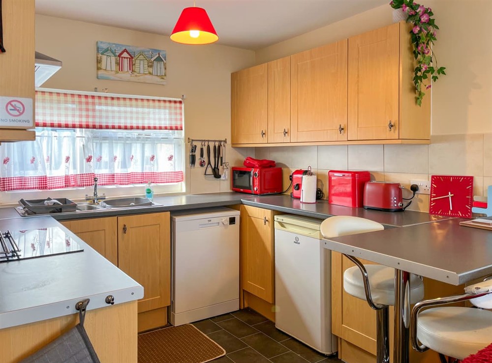 Kitchen at Rosies Cottage in Bridlington, North Humberside